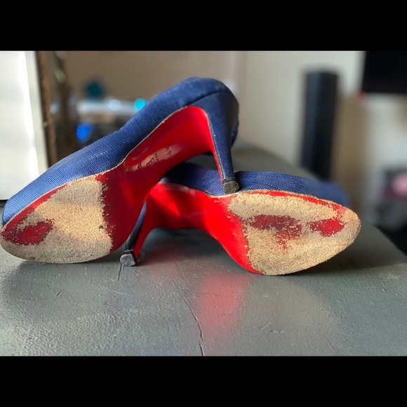 Louboutin peep toe heels - Picture 6 of 7